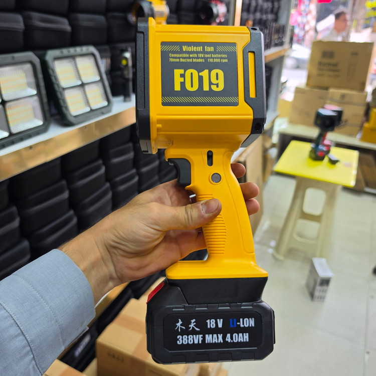 جت فن شارژی ویولت مدل F019 توربو 10 باتری18V